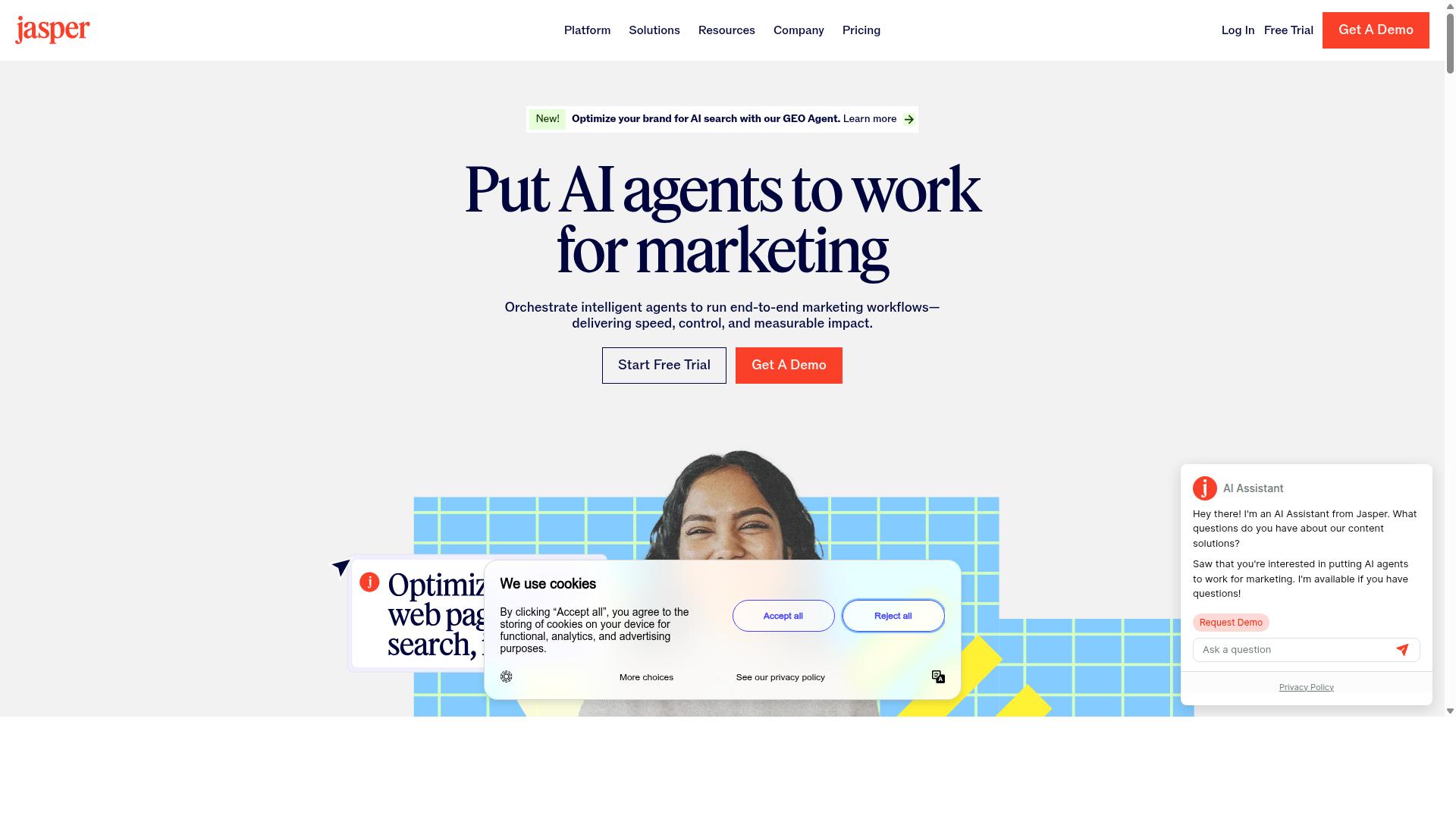 Jasper website
